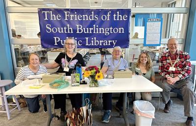 Friends of the South Burlington Public Library held a successful book sale