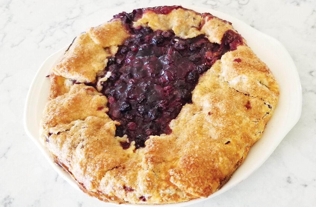 Rustic Blueberry Croustade