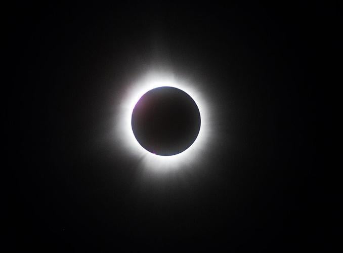 Total solar eclipse in Lamoille County