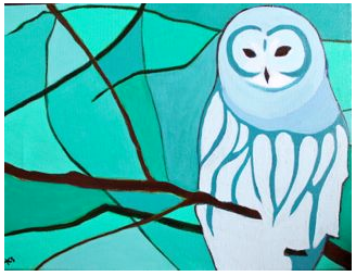 "Wintry Owl" by Torrey Carroll Smith