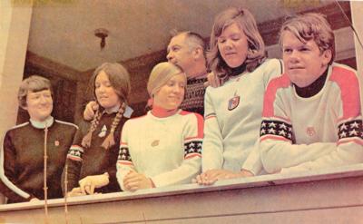 The skiing Cochran family