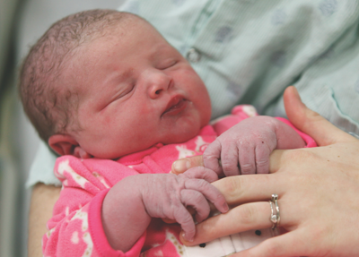 First baby of 2016
