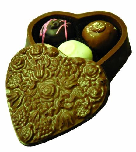 Truffles by Laughing Moon Chocolates.