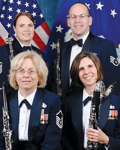 USAF Heritage of America Band’s Clarinet Quartet