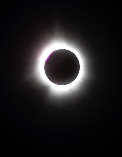 Total solar eclipse in Lamoille County