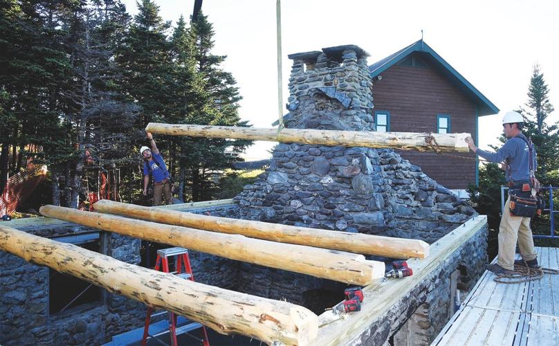 Stone Hut rebuild