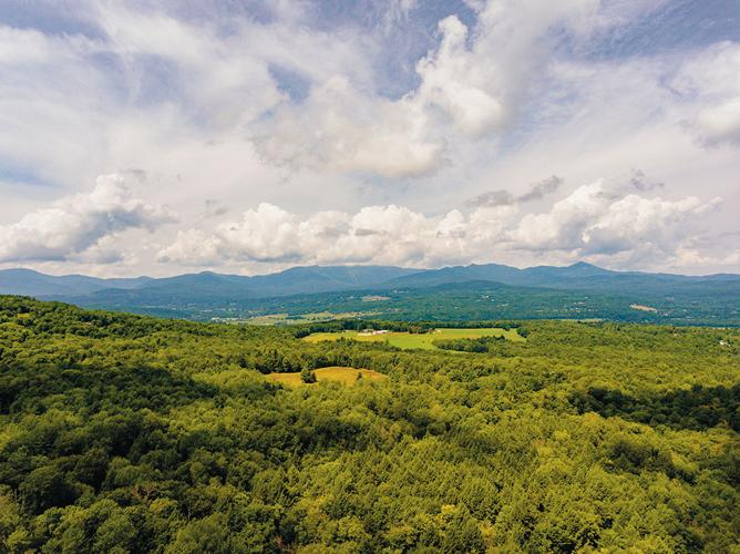 Brownsville vistas of Vermont scenery