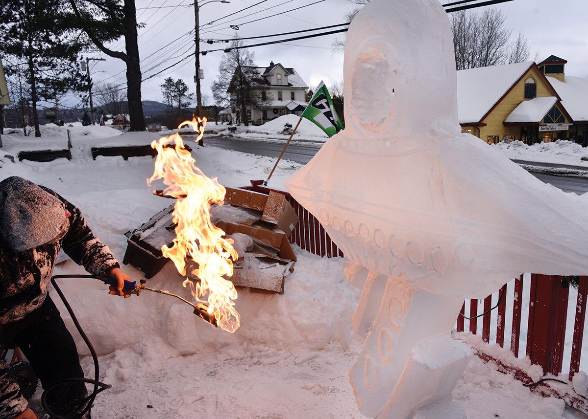 2022: Stowe Winter Carnival carves up town