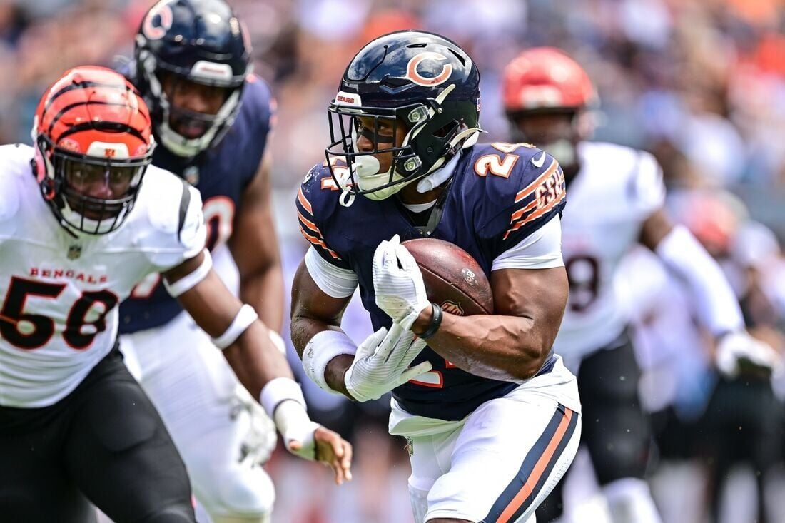 Bengals Acquire RB Khalil Herbert From Bears To Address Need | NFL ...