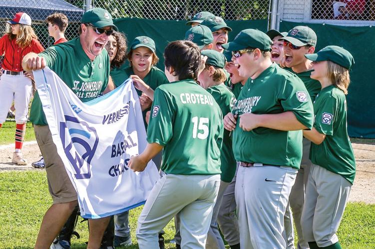 St. Johnsbury team celebrates