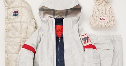2018 burton team usa snowboard winter olympic womens hat new Women's Feelgood Flying V Saint Bernard Burton's astronaut-inspired 2018 Olympic snowboarding