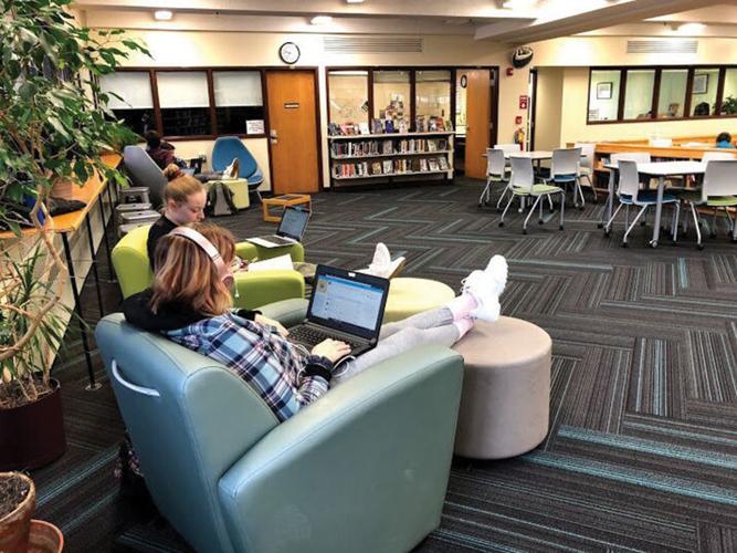 SBHS Library showcases improved space and increased student use ...