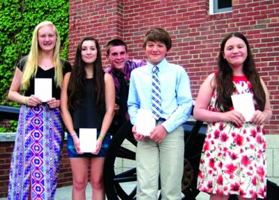 Students of Lamoille Union Middle School were recognized at the 17th annual Vermont Scholar Leader awards.