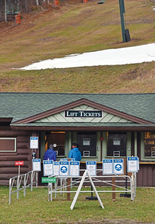 Lift ticket window