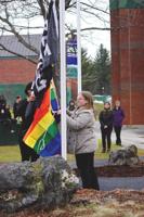 Three new flags raise awareness at Johnson State