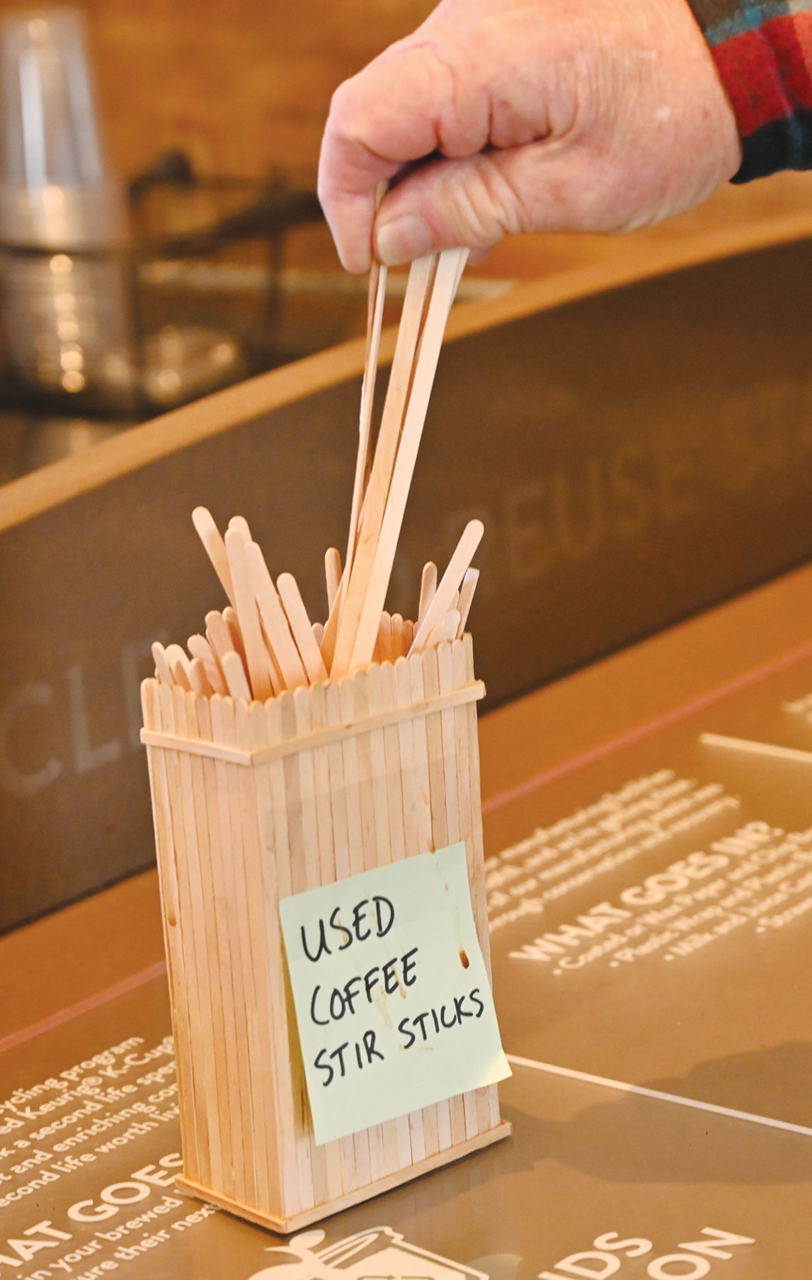 Imagine a village built from coffee stir sticks Local News