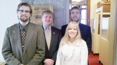 Johnson State College students visited the Vermont Statehouse on Thursday, Jan. 18.