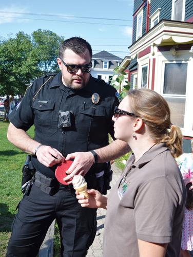 Cone with a Cop: James Sawyer and Emily Boek