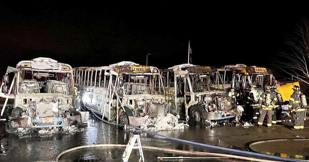 Schools close after night electric school bus fire | Police, Fire And ...