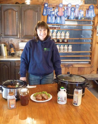 Cecile Branon of Fairfield will demonstrate her recipe for maple pulled pork on “VPT Cooks: Maple’s Best” in March.