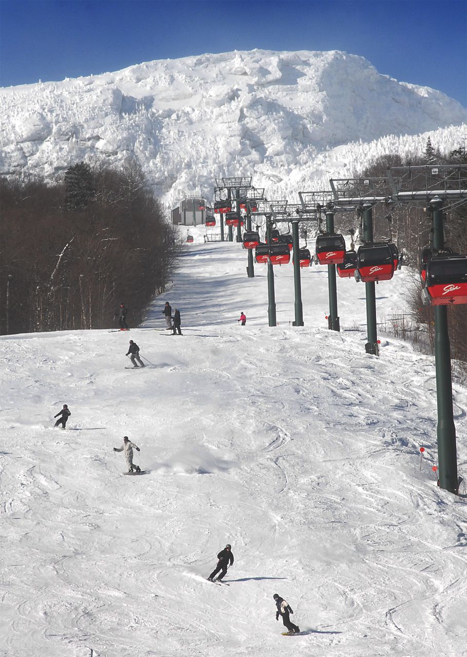 Gondola at Stowe Mountain Resort