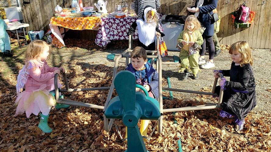 Nursery school expands playground