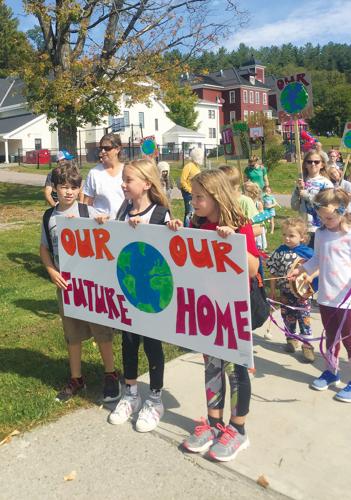 Johnson Elementary School marches
