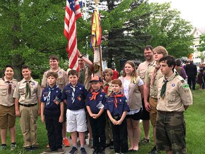 Memorial Day service draws solemn crowd in Hinesburg