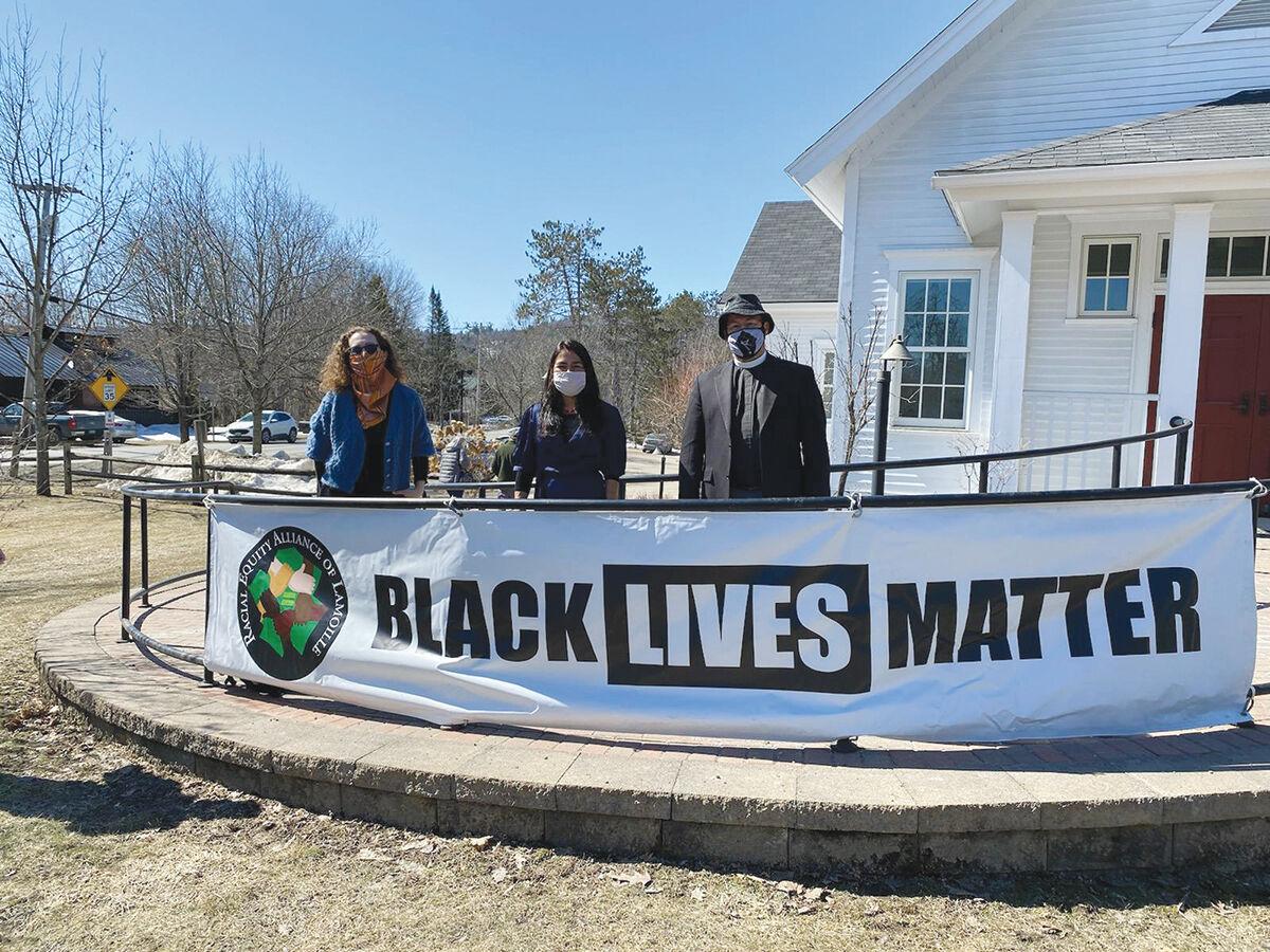 Black Lives Matter banner
