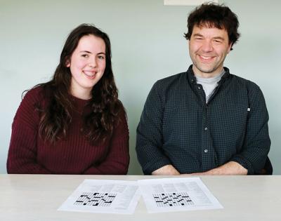 Shelburne father daughter duo craft crossword puzzles Local News