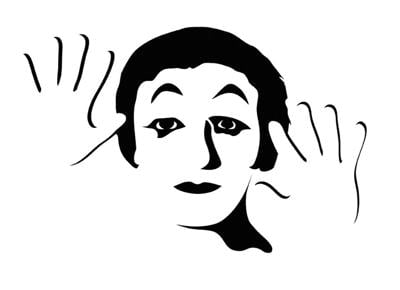 Marcel Marceau Stamp