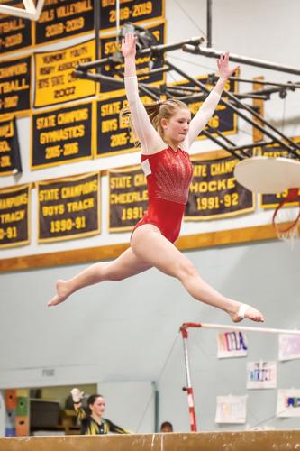 CVU gymnasts show their poise and prowess