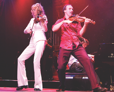 Natalie MacMaster and Donnell Leahy