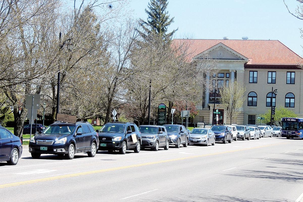 Proposed budget cut protest at UVM