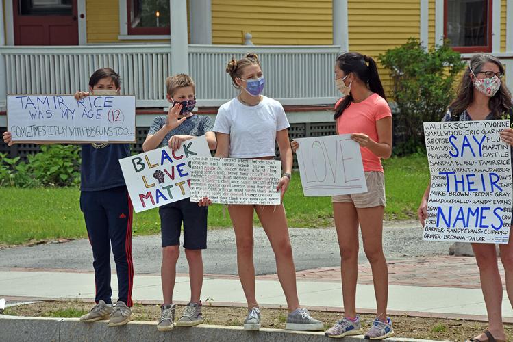 Vigil for Racial Justice, Stowe