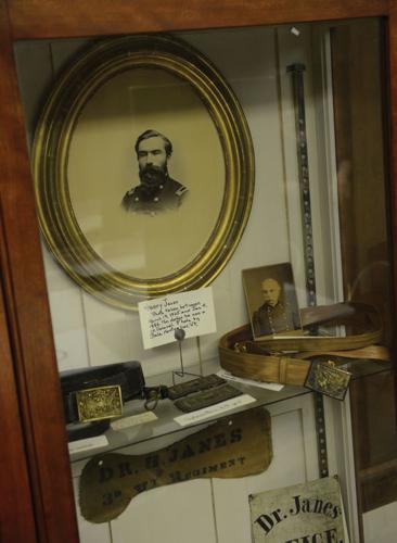 The Dr. Henry Janes house as it appears today, home of the Waterbury Public Library, at 28 North Main St.