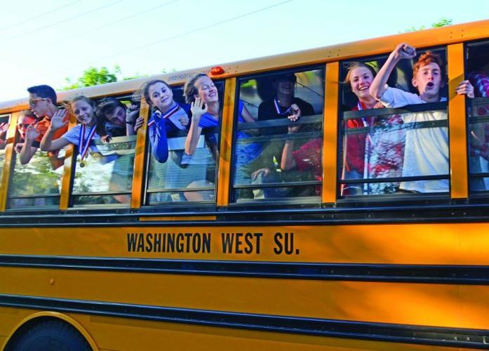 Cheers for the champs