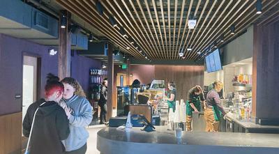 Stowe Starbucks opens