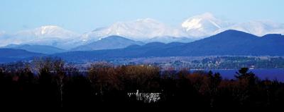The Adirondack Mountains looking especially majestic