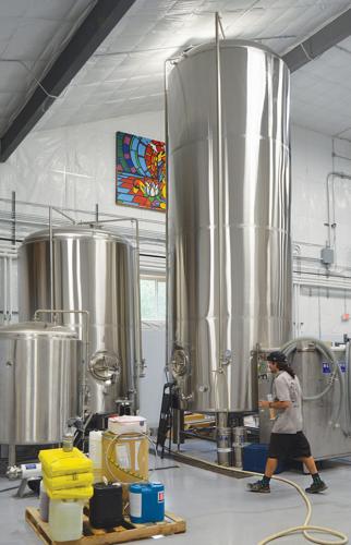 Stainless steel fermentation chamber