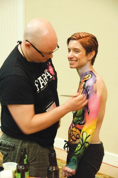 Sean Avram Taking Body Painting To New Heights Community