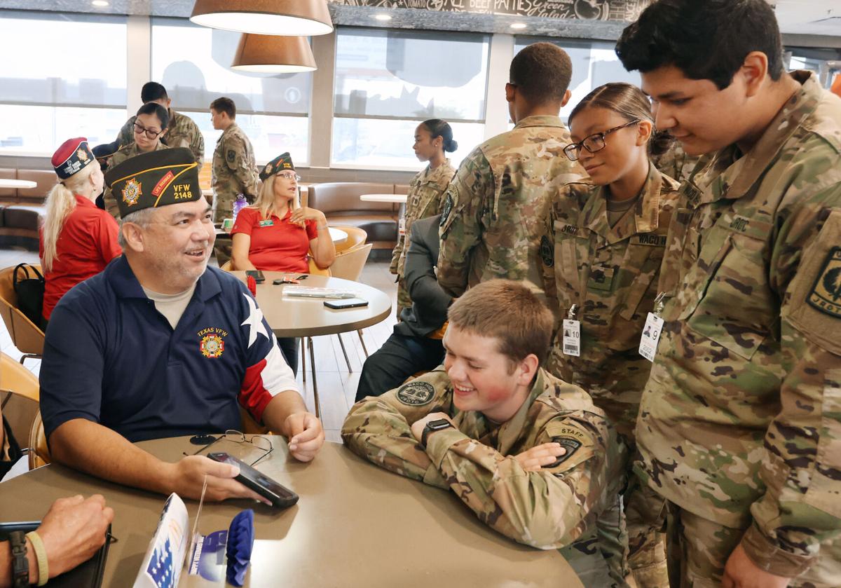 Watch now — Waco veterans share life lessons with JROTC students