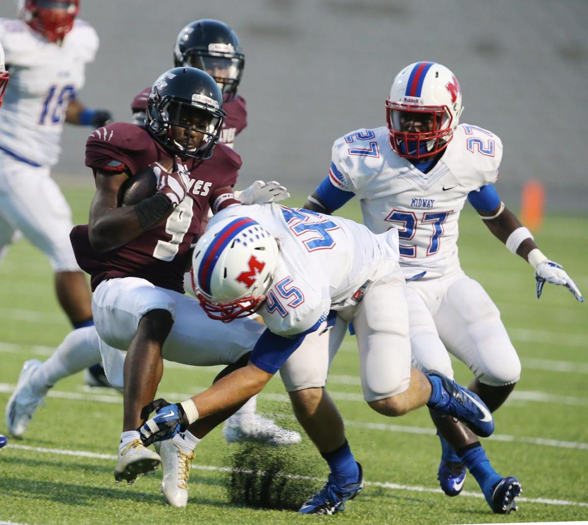 Midway Romps In 1st Half Holds Off Timberview On Final Drive 41