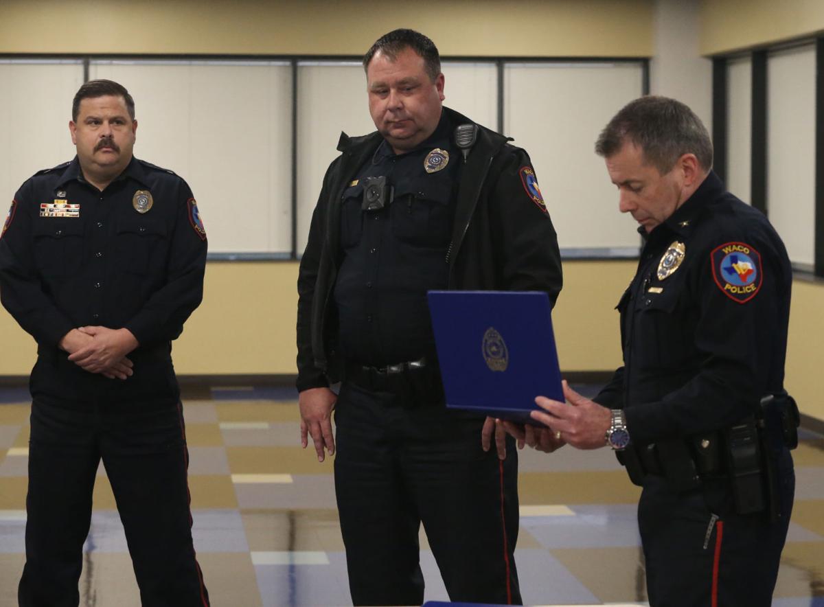 Service awards recognize recent work by Waco police Crime