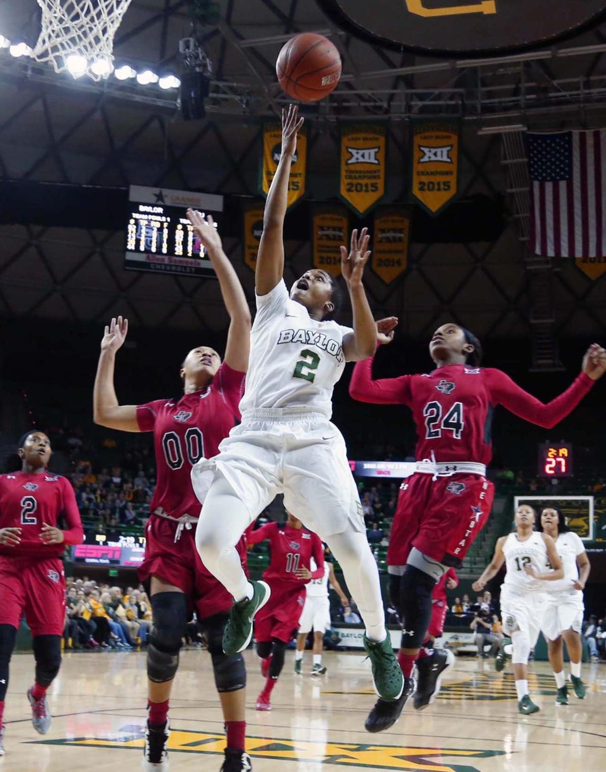 Math In Motion Baylor Star Pg Niya Johnson Making Her Plays Count