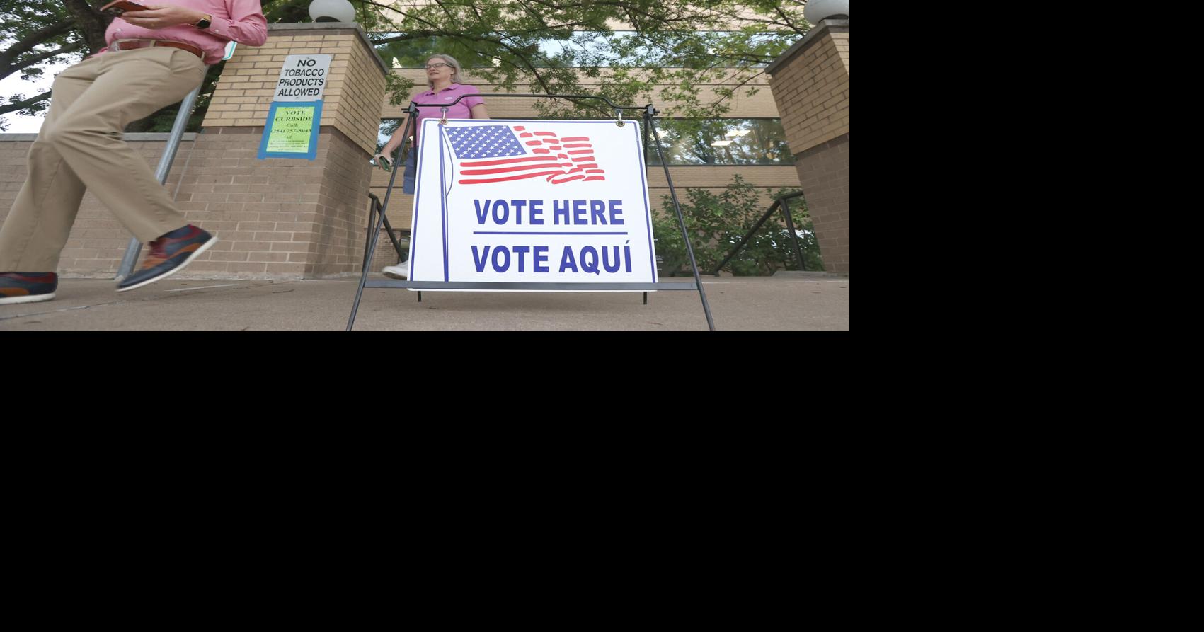 McLennan County turnout for first day of early voting lags 2018 midterm