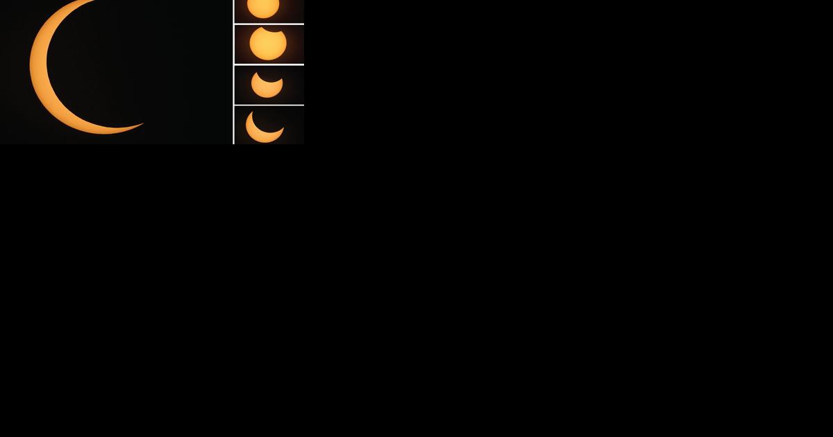 From Waco, viewers witnessed a partial solar eclipse - Vimarsana News