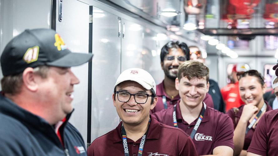 Texas AandM students see NASCAR race operations firsthand at Texas Motor Speedway