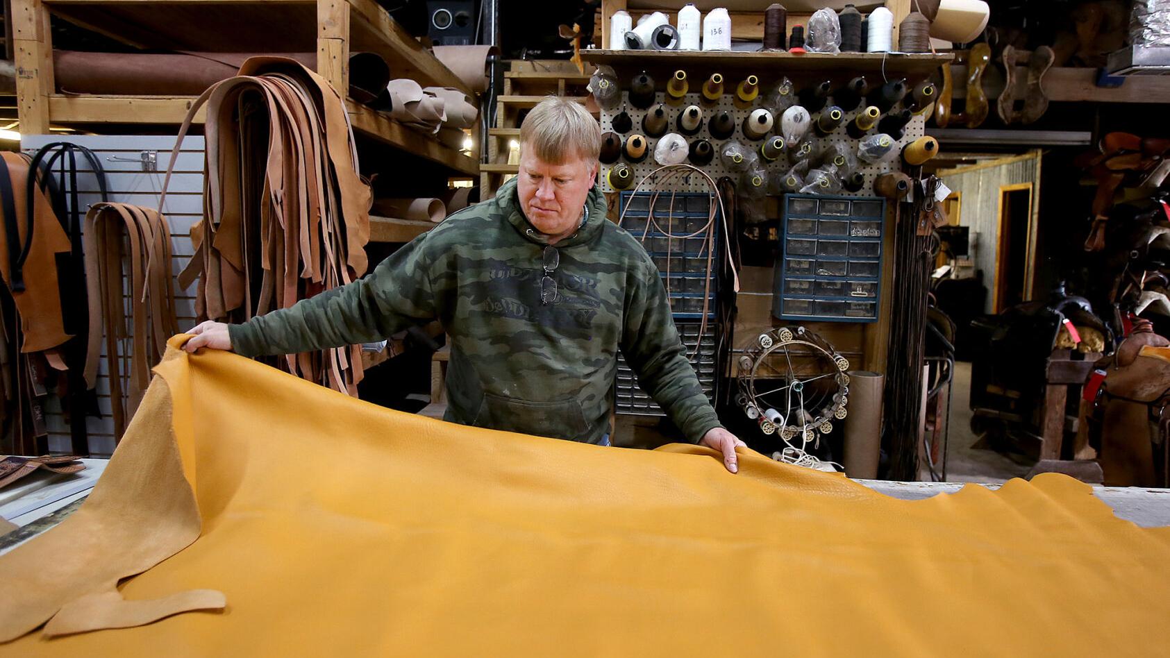 Waco Makers: College rodeo chaps lead to leatherwork career for Uptmor Saddlery owner - Vimarsana News