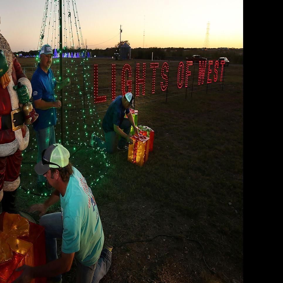 50 Acre Christmas Light Drive Thru Opening In West Local Business News Wacotrib Com